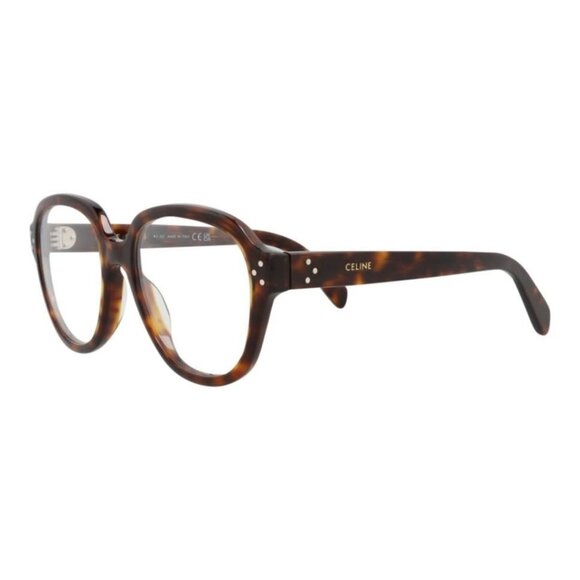 Celine Womens Round/Oval Havana Havana Transparent Fashion Designer Eyewear - Picture 1 of 4